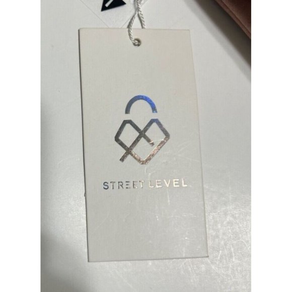 Women's Street Level Suede Blush Braided Chain Cross Body Bag 5x8 - Picture 8 of 12